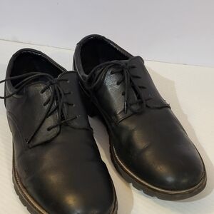 Rockport Colben Plain Toe Oxford Mens Black Leather Walking Shoes Size 12